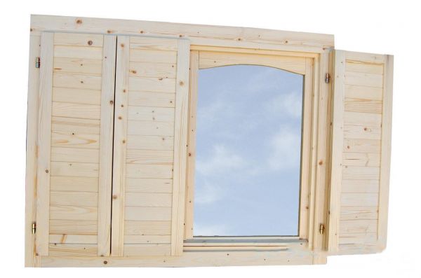 Fensterladen für Doppelfenster