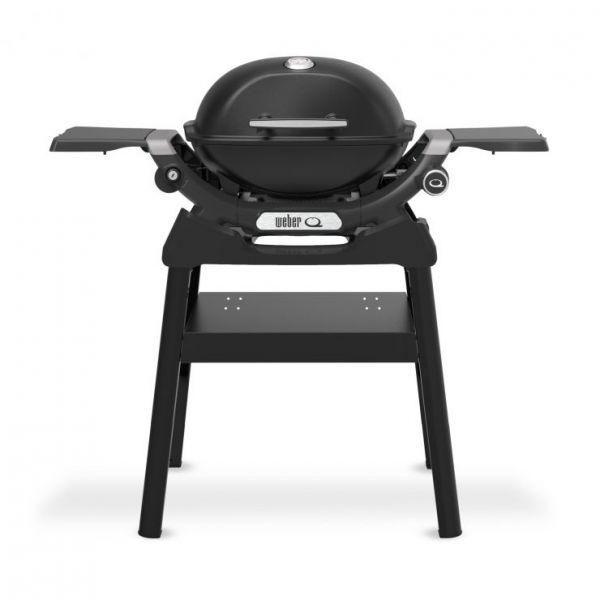 Weber Q 1200N Gasgrill mit Seitentischen und kompaktem Stand