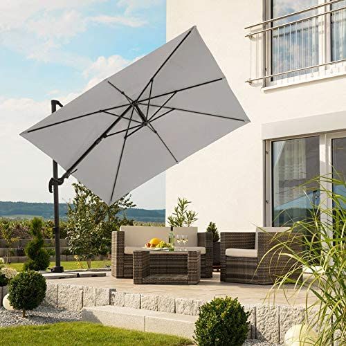 Schneider Rhodos eco Twist Ampelschirm mit Ständer Sonnenschirm