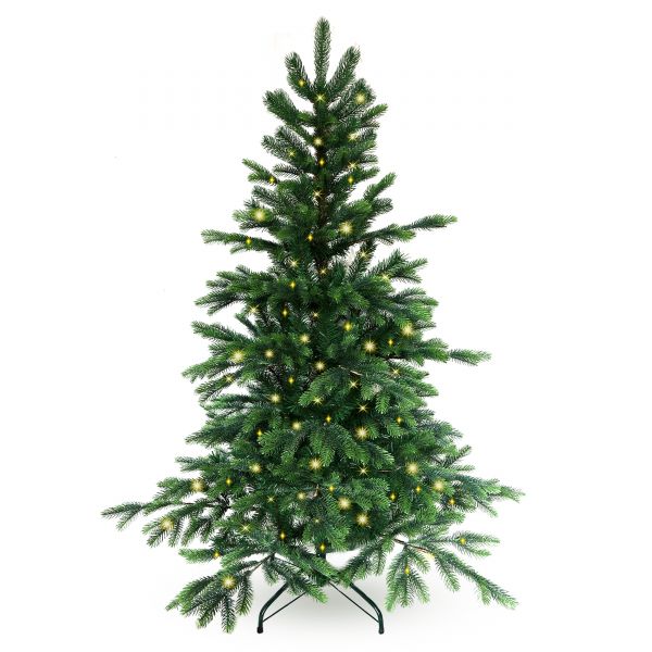 Künstlicher Nadelbaum BonTree Fichte Weihnachtsbaum PE/PVC-Mix